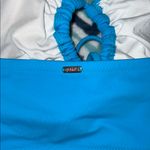 PINK - Victoria's Secret Victoria’s Secret Pink Cut Out Blue Bikini Set Photo 6