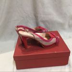 Sasha London Joyce Red Combo Shoes Pink Size 8.5 Photo 10