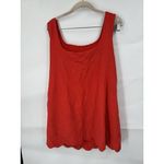 Kate Spade x Target Scalloped Mini Shift Dress Women Large Red Preppy Retro Photo 2