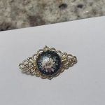 Hand painted Brooch Pin Photo 3