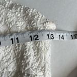 Lila Rose Lily Rose color block mixed textile maxi dress cream floral belt size small Photo 14