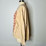 Tan Beach Themed Boho Top Size XS Photo 3