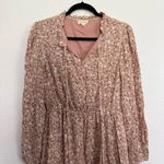 Orange Creek NWT  The Millena Floral Long Sleeve Midi Dress Medium Photo 5