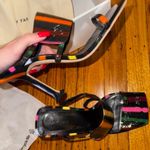 BY FAR Black Heels Elegant Design Size 7 Photo 3