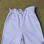 Anthropologie Jessy B  Paper-bag Waist Purple Jeans Photo 2