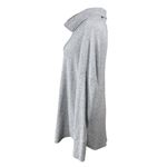 Time & Tru Waffle Knit Tunic Top Cowl Neck Grey Size XL Extra Large Lounge Shirt Photo 1