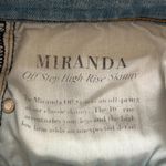 BLACK ORCHID Miranda Off Step High Rise Skinny Jeans Cheetah Print Size 25 Luxe Blue Photo 11