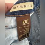 Kut From The Kloth  Crop Straight Jeans Womens Plus Sz 16 EUC Raw Hem Photo 10