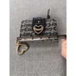 Juicy Couture  ~Balck Simply Perfect Tab Card Wallet - Angel Faux Patent Leather Photo 8