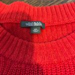Wild Fable  Red Cropped Sweater Knit Photo 2