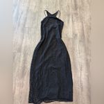 Topshop  Black One Shoulder Dress Photo 4