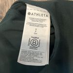 Athleta Conscious Crop Serene Green Camouflage Padded Athletic Tank Too NWT Photo 2