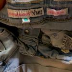 Ymi  light wash Denim Button-Up high rise wanna betta butt Jean Shorts Photo 2