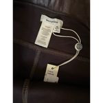Max Studio  Brown Pull-On Faux Leather Leggings Size Medium New With Tag Casual Photo 1