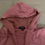 Bebe Y2K  logo rhinestone hoodie pink S never worn. Photo 2