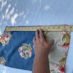 Hearts of Palm size 10 linen blend top and wide leg capris. Blue Photo 8