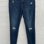 Vigoss Blue Skinny Distressed Jeans Thompson Tomboy Size 29 Photo 0