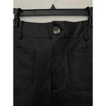 Maeve Anthropologie  The Colette Faux Leather Shorts EUC Black 31 Photo 4