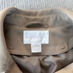 Worthington Vintage Khaki Tan Trench Coat Button In Lining and Hood Size XL Photo 5