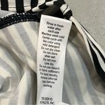 Athleta  Montauk Black & White Stripe Tankini Swim Top size Small Photo 7