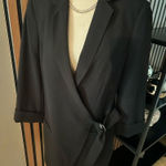 EXPRESS NWT black work blazer 3/4 sleeve work attire work blazer stylish size M Photo 0