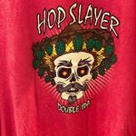 Bella Canvas Hop Slayer  IPA Beer Brewery T-Shirt Skull Red L Photo 1