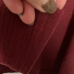 Velvet Heart  burgundy long sleeve t-shirt NWT Photo 3