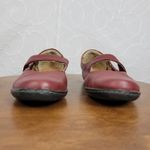 Soft Style Womens Shoes Size‎ 7 Red Mary Janes Round Toe Strap Closure Flat Photo 5