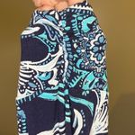 Willi Smith Women’s Blue Paisley Maxi Skirt Size Medium Photo 2