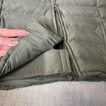 Eddie Bauer Goose Down Vest Puffer Jacket Green Waterproof Small Photo 11