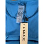 Garage blue cut out crop short sleeve top nwt small Photo 1