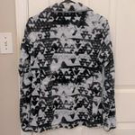 Columbia Pullover Long Sleeve Geometric Fleece Top Photo 4