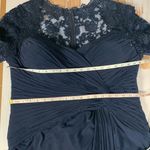 La Femme Ruched Twist Column Formal Gown Plus Size US 20 Photo 10