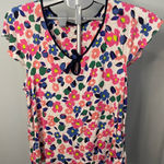 Kate Spade ‎ Pink and Orange floral pajama top size large Photo 0