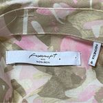 Foxcroft Zoey Abstract Camo Print Non Iron Roll Tab Button Shirt Size 6 Photo 6
