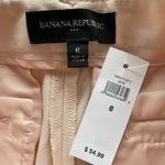 Banana Republic Womens 4” Short Pink Paper Bag Tie Waist Belted shorts Size 6 Photo 2