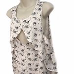 Free People  ivory wave sleeveless tank M Photo 5