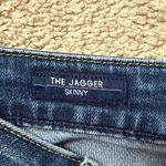 Vigoss  Women's Dark Blue Ripped Skinny Jeans Photo 6