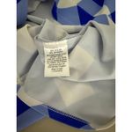 Jude Connally Women's Blue White Checked Checkered Short Mini Melody Dress Small Photo 5