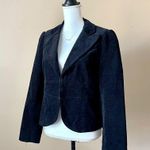 Forever 21 | Black Velour Blazer Jacket Sz L Photo 2