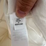 Madewell - Baggy Flare Jeans Tile White Denim Front Slits Casual Wide Leg Photo 8