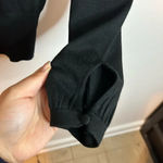 Banana Republic  BLACK SILK AND RABBIT HAIR BOW SWEATER Photo 4