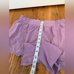 Lululemon Hotty Hot Lavender Light Purple Shorts Size 10 Tall Photo 9