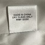 Michelle Mason Midi Dress Women's 2 Off White Gown Halter Sleeveless Open Back Photo 7