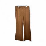 Mason & Belle  10/30 Caramel color Flare Trousers NWOT Photo 1