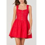 ASTR The Label Tiered Stitch Detail Mini Dress New! Photo 5