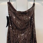 NWT Retrofete Ember Strapless Sequin Maxi Dress in Dark Chocolate Size XS Brown Photo 8