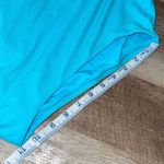 Sanctuary Womens V-Neck High Leg One Piece Swimsuit Blue Aqua Medium NWT Photo 6