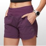 Outdoor Research Women's Athletic Shorts in‎ Deep Purple Size undefined Photo 0