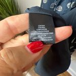 Charles Henry BRAND NEW Navy Polka Dot Wrap Dress Size Large Sheer Long Sleeves Photo 7